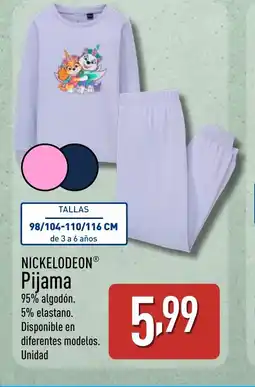 ALDI NICKELODEON Pijama oferta