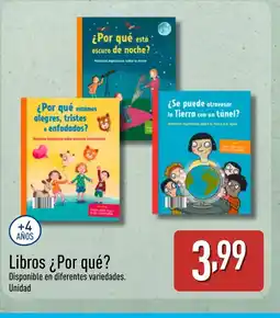 ALDI Libros ¿Por qué? oferta