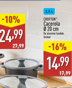 ALDI CROFTON Cacerola oferta