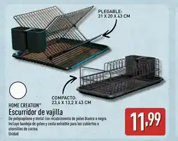 ALDI HOME CREATION Escurridor de vajilla oferta