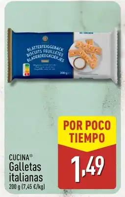 ALDI CUCINA Galletas italianas oferta