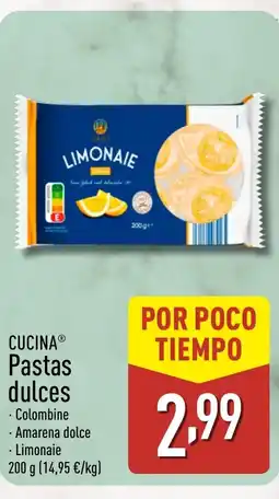 ALDI CUCINA Pastas dulces oferta