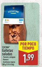 ALDI CUCINA Galletas saladas oferta