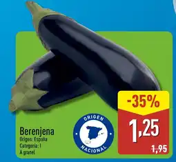 ALDI Berenjena oferta
