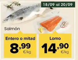 Autoservicios Familia Salmón oferta