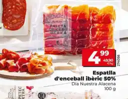 Dia Espatlla d'enceball ibèric 50% oferta