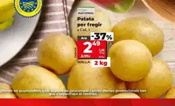Dia Patata per fregir oferta
