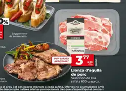 Dia Llonza d'agulla de porc oferta