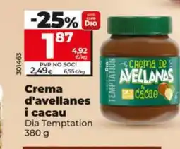 Dia Crema d'avellanes i cacau oferta
