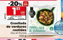 Dia Graellada de verdures rostides oferta