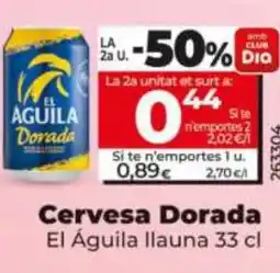 Dia Cervesa Dorada oferta