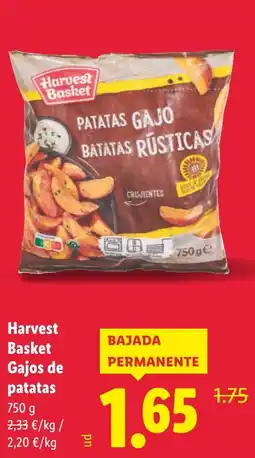 Lidl HARVEST BASKET Gajos de patatas oferta