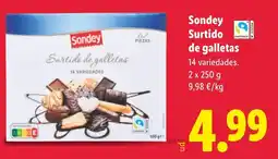 Lidl SONDEY Surtido de galletas oferta