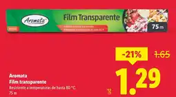 Lidl AROMATA Film transparente oferta
