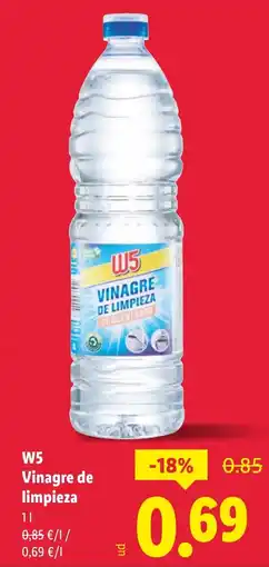 Lidl W5 Vinagre de limpieza oferta