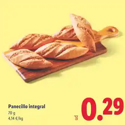 Lidl Panecillo integral oferta