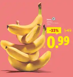 Lidl Banana oferta