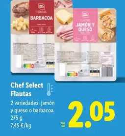 Lidl Chef Select Flautas oferta
