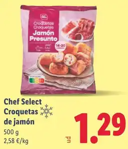Lidl Chef Select Croquetas de jamón oferta