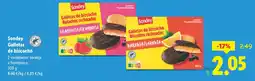 Lidl SONDEY Galletas de bizcocho oferta