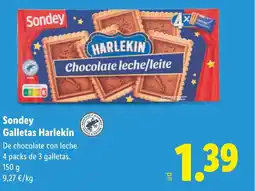 Lidl SODNEY Galletas Harlekin oferta