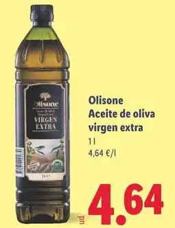 Lidl OLISONE Aceite de oliva virgen extra oferta