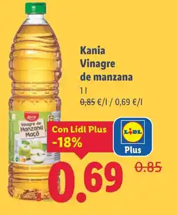 Lidl KANIA Vinagre de manzana oferta