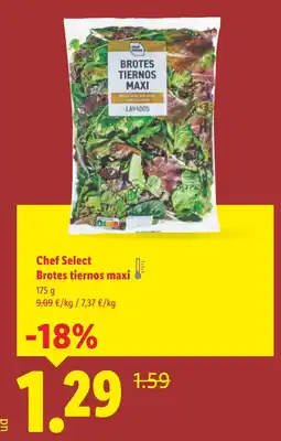 Lidl Chef Select Brotes tiernos maxi oferta