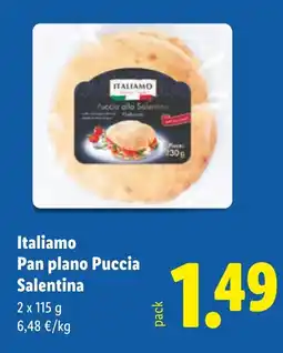 Lidl ITALIAMO Pan plano Puccia Salentina oferta