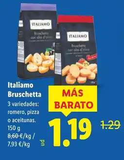Lidl ITALIAMO Bruschetta oferta