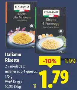 Lidl ITALIAMO Risotto oferta