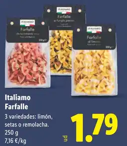 Lidl ITALIAMO Farfalle oferta