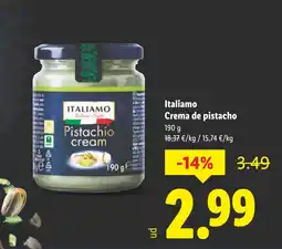 Lidl ITALIAMO Crema de pistacho oferta