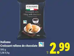 Lidl ITALIAMO Croissant relleno de chocolate oferta