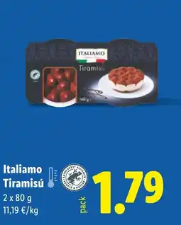 Lidl ITALIAMO Tiramisú oferta