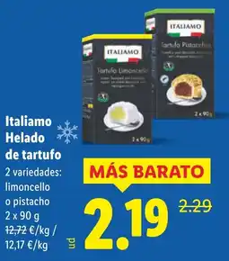 Lidl ITALIAMO Helado de tartufo oferta