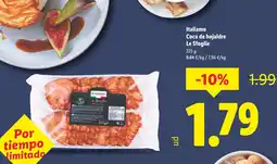 Lidl ITALIAMO Coca de hojaldre Le Sfoglie oferta