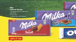 Lidl MILKA Tableta de chocolate oferta