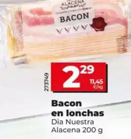 Dia Dia nuestra alacena - bacon en lonchas oferta