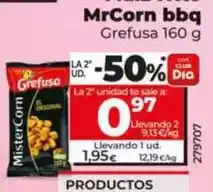 Dia Grefusa - maíz frito mrcorn bbq oferta
