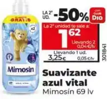 Dia Mimosín - suavizante azul vital oferta