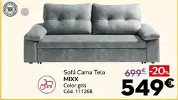 Conforama Mixx - sofa cama tela oferta