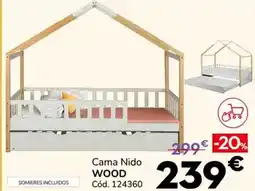 Conforama Wood - cama nido oferta