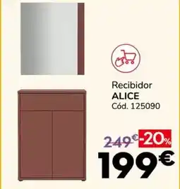 Conforama Alice - recibidor oferta