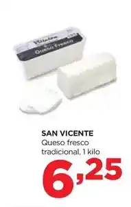 Alimerka San vicente - queso fresco tradicional oferta