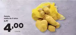 Alimerka Patata, malla de 5 kilos oferta