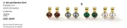 Yanbal Set pendientes ainé oferta
