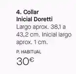 Yanbal Collar inicial doretti oferta