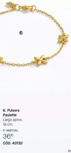Yanbal Pulsera paulette oferta
