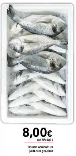 Cash Ifa Dorada acuicultura oferta